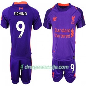 Liverpool Dres FIRMINO 9 Dječji Gostujući 2018/19 Kratkih Rukava